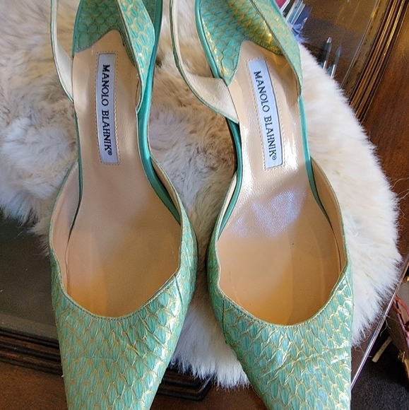 Manolo Blahnik Shoes - MANOLO Blahnik sling sandal